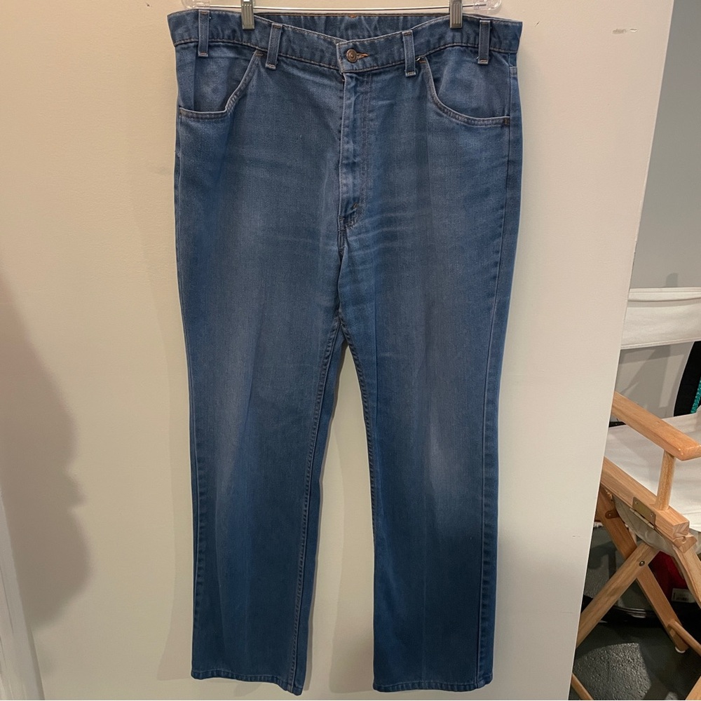 Vintage Levi’s “With a Skosh More Room” Orange Tab Jeans Rare